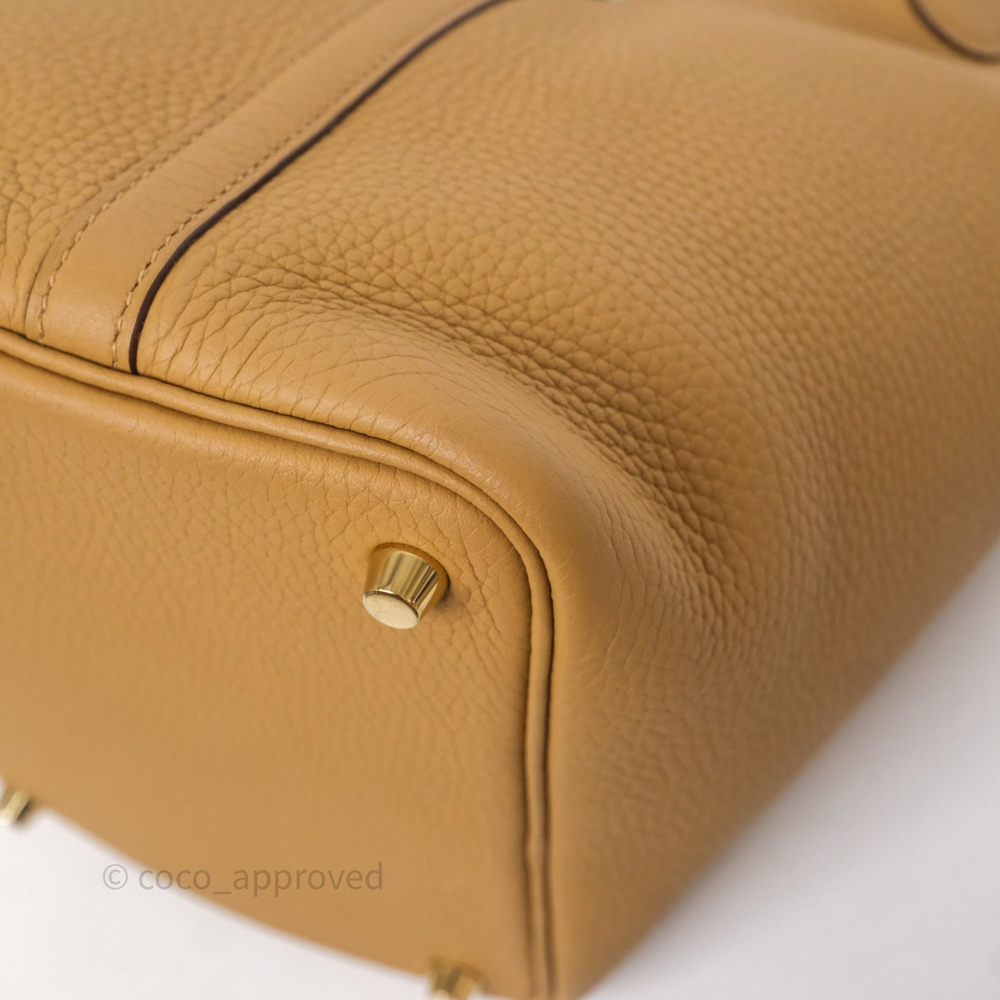 Hermès Picotin Lock 18 Biscuit 48 Clemence Gold Hardware