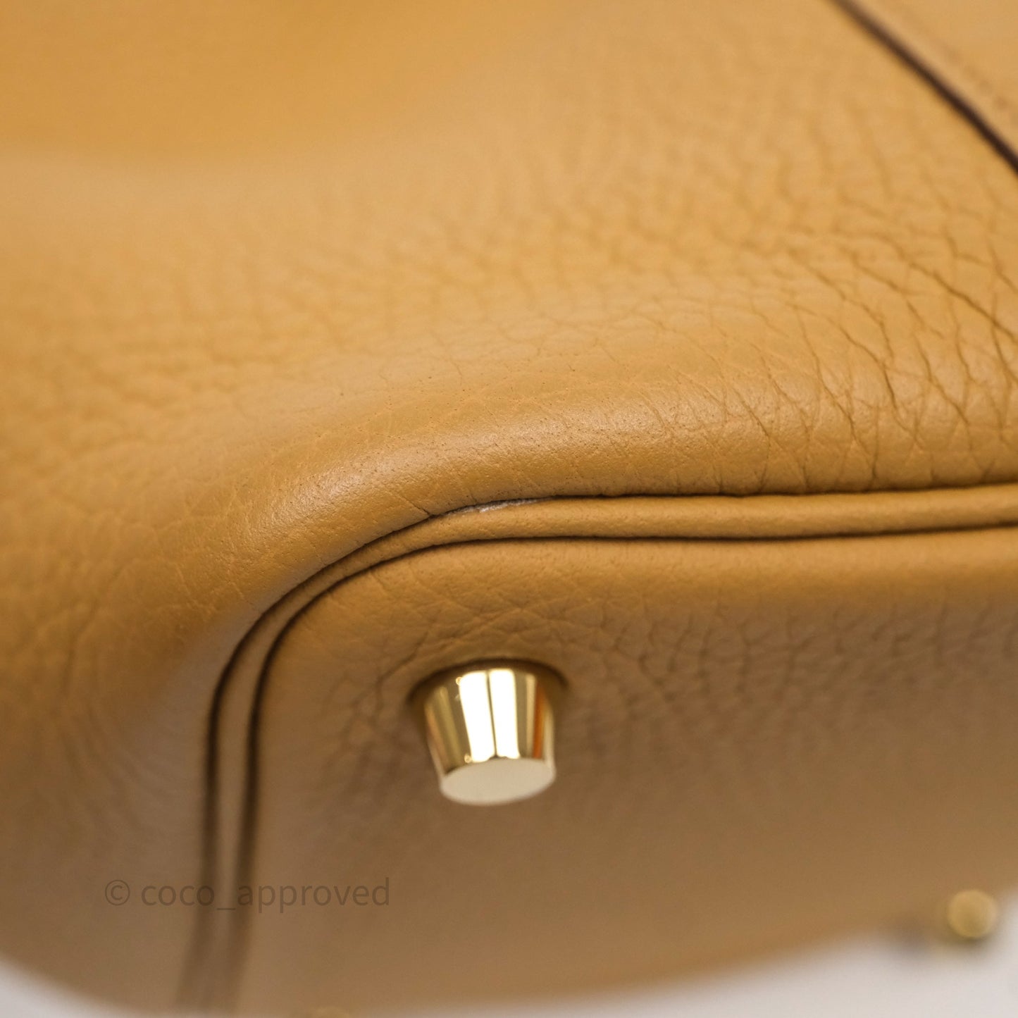 Hermès Picotin Lock 18 Biscuit 48 Clemence Gold Hardware
