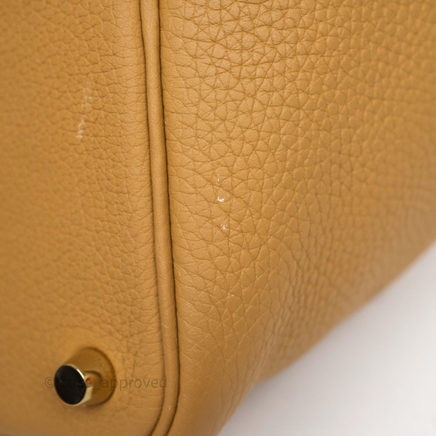 Hermès Picotin Lock 18 Biscuit 48 Clemence Gold Hardware