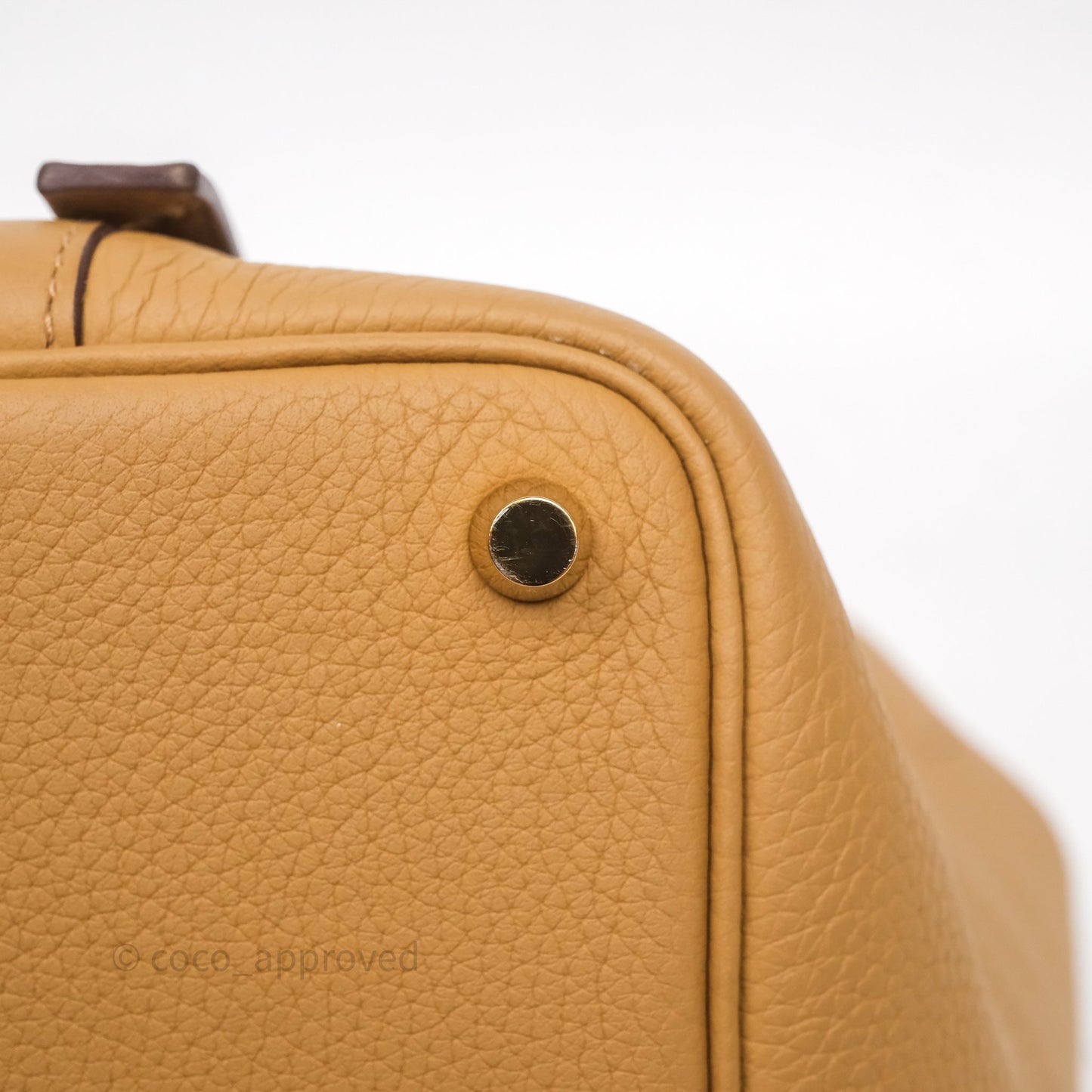 Hermès Picotin Lock 18 Biscuit 48 Clemence Gold Hardware