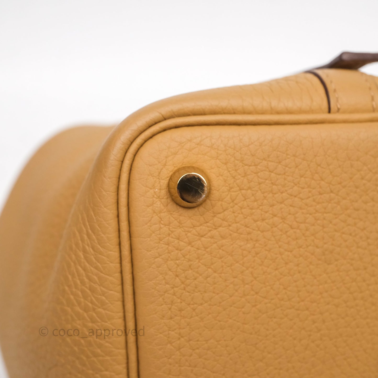 Hermès Picotin Lock 18 Biscuit 48 Clemence Gold Hardware