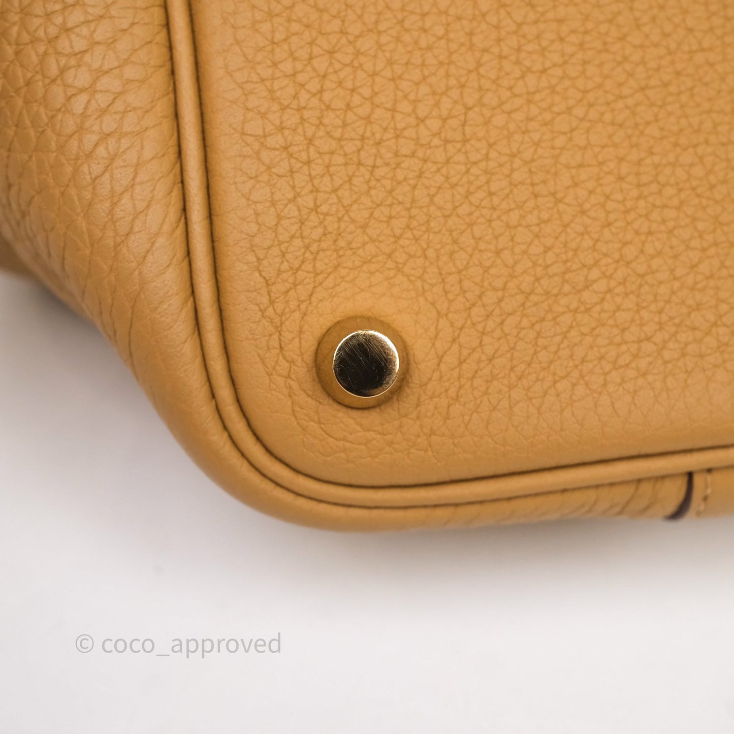 Hermès Picotin Lock 18 Biscuit 48 Clemence Gold Hardware