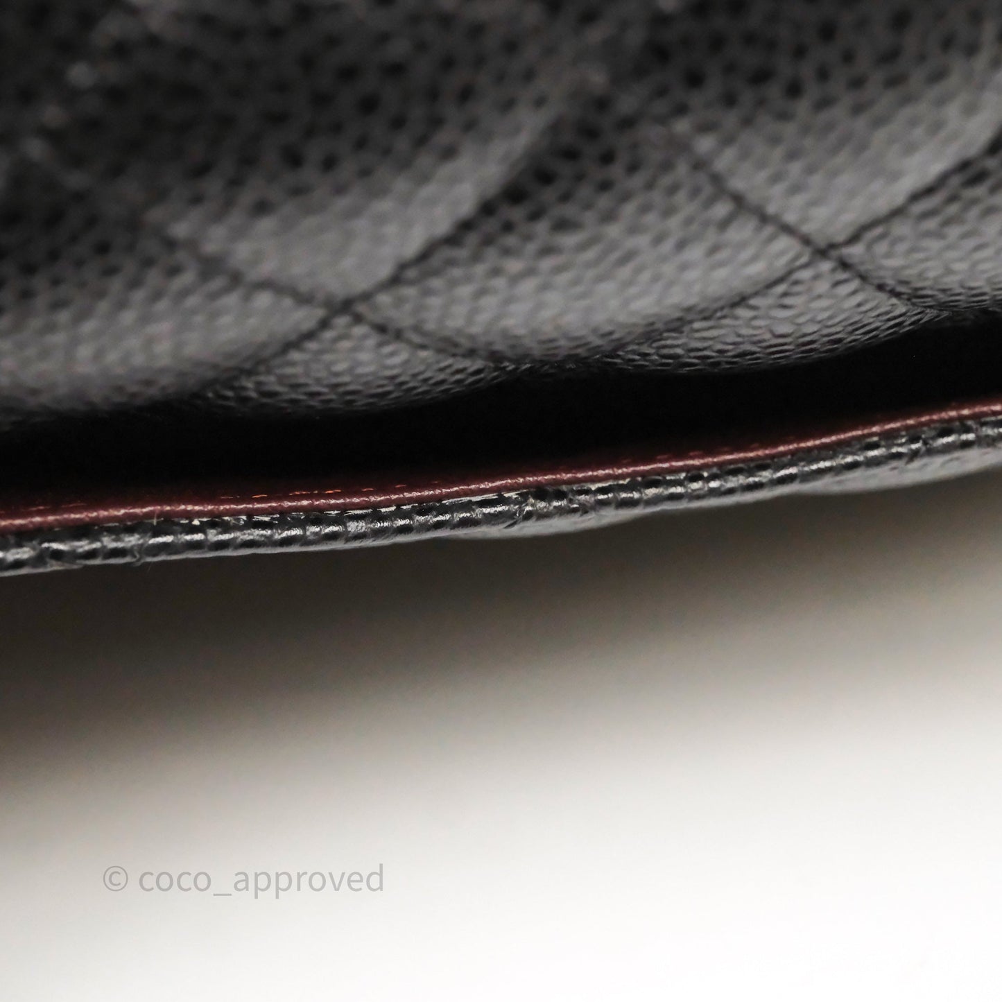 Chanel Classic M/L Medium Flap Quilted Black Caviar Gold Hardware