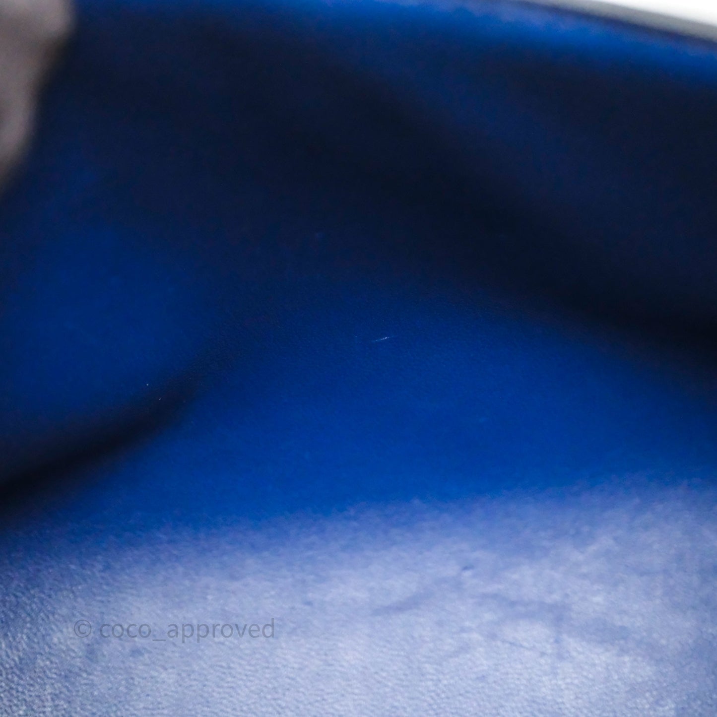 Hermès Kelly Pochette Bleu Iris 77 Ostrich Gold Hardware