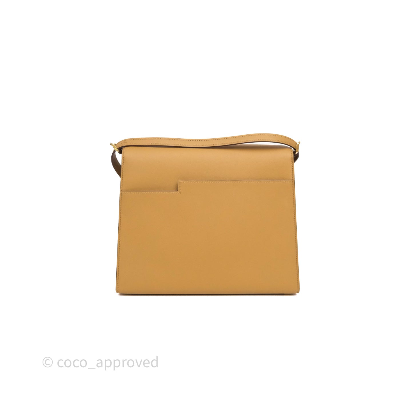 Hermès Boucle Sellier Bag Biscuit 48 Swift Gold Hardware
