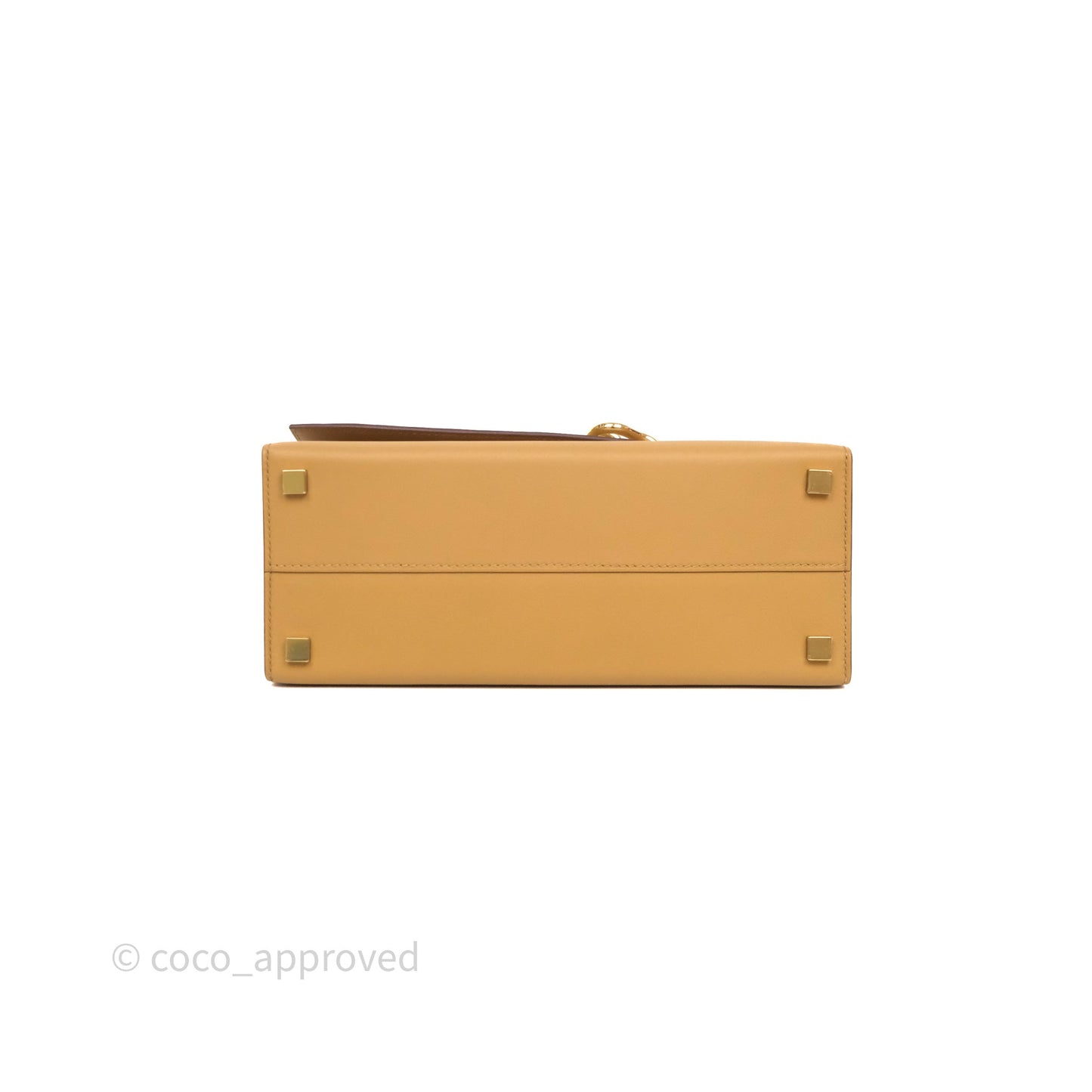 Hermès Boucle Sellier Bag Biscuit 48 Swift Gold Hardware