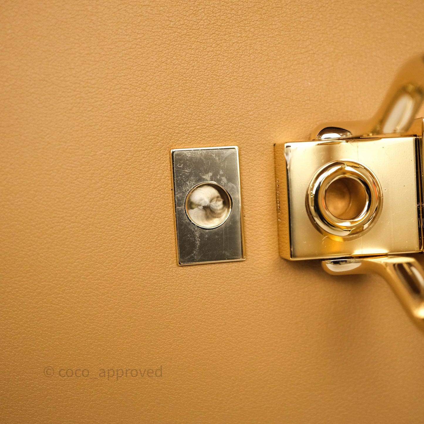 Hermès Boucle Sellier Bag Biscuit 48 Swift Gold Hardware