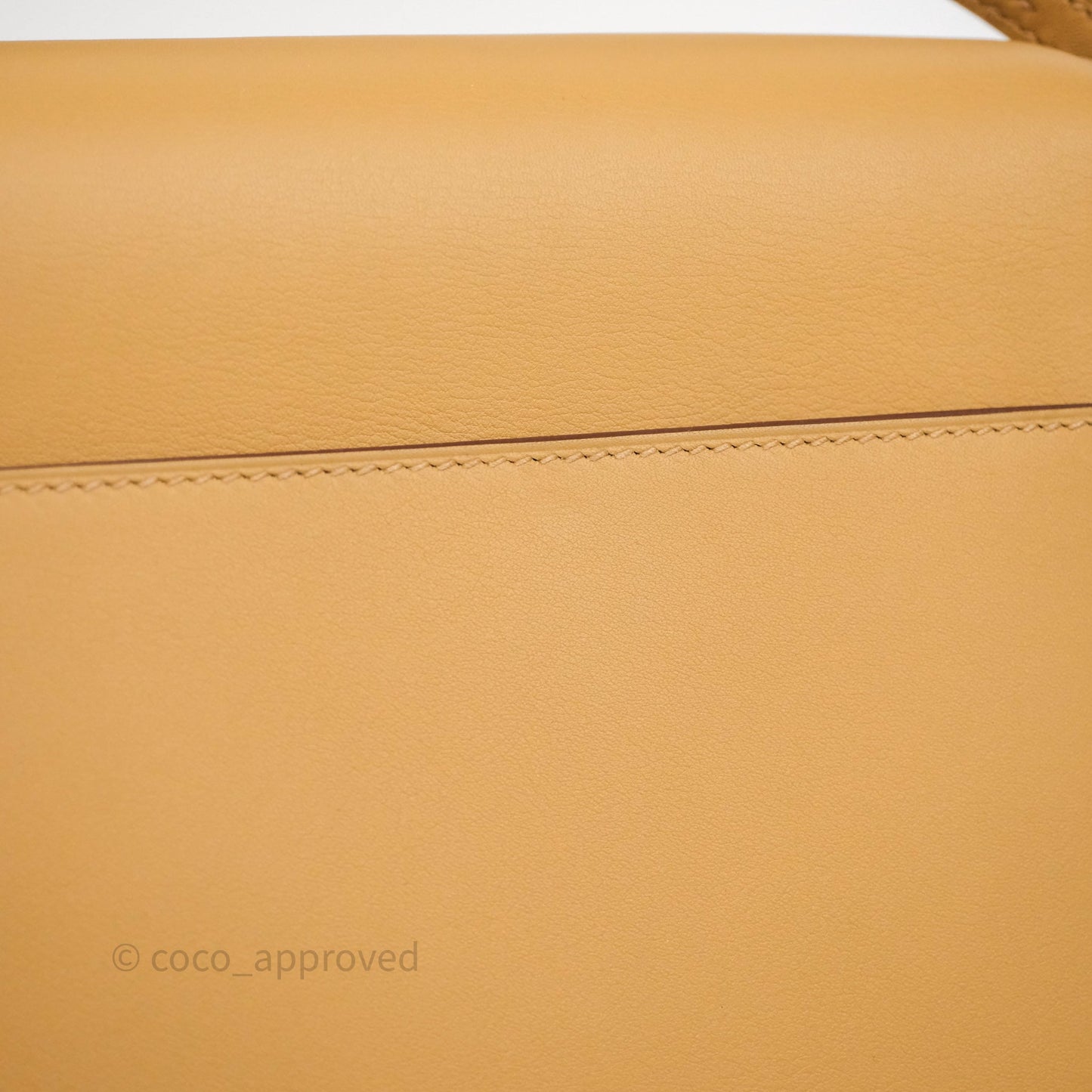 Hermès Boucle Sellier Bag Biscuit 48 Swift Gold Hardware