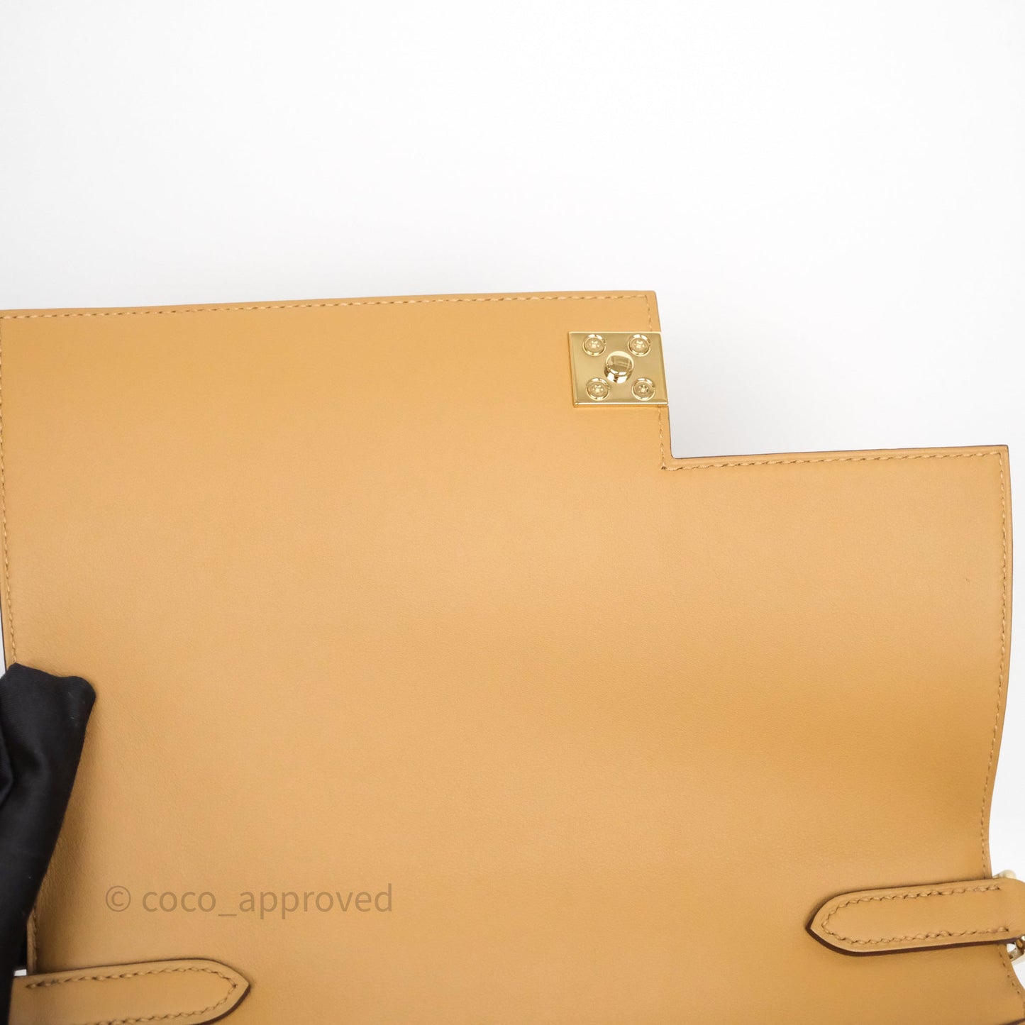 Hermès Boucle Sellier Bag Biscuit 48 Swift Gold Hardware