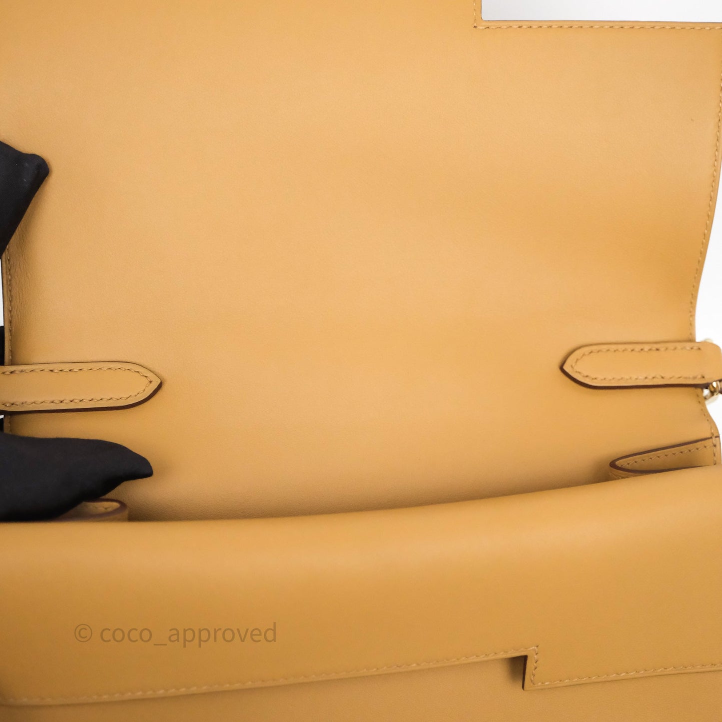 Hermès Boucle Sellier Bag Biscuit 48 Swift Gold Hardware