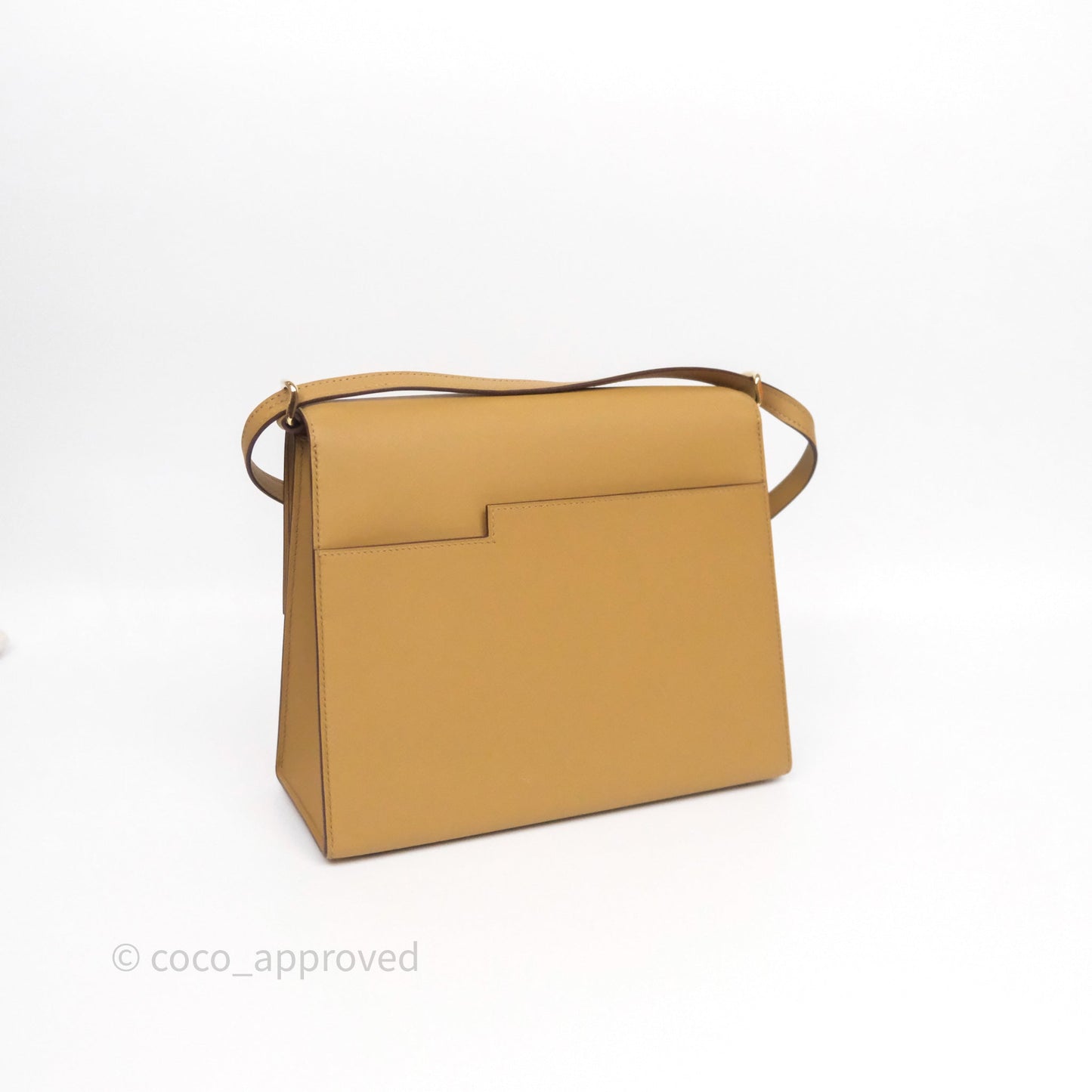 Hermès Boucle Sellier Bag Biscuit 48 Swift Gold Hardware