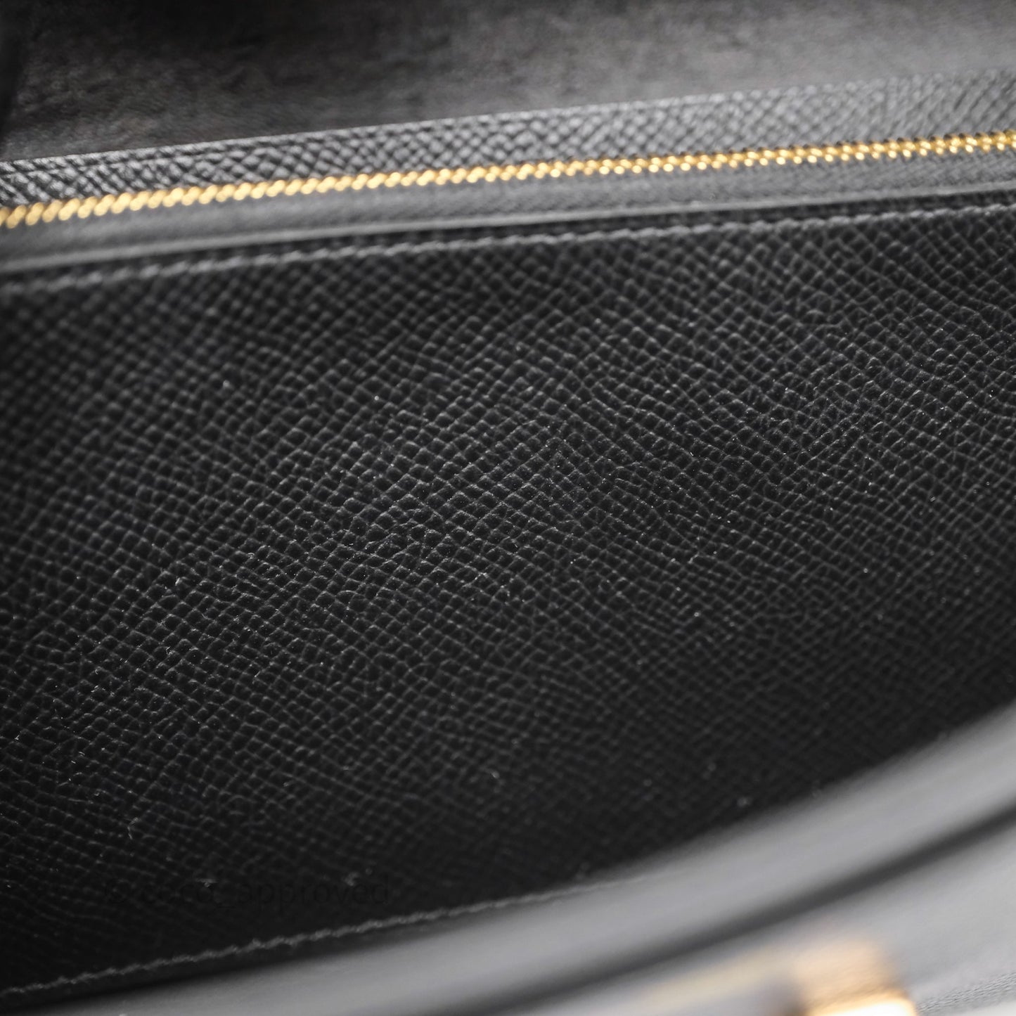 Hermès Constance Long To Go Wallet Black Noir 89 Epsom Rose Gold Hardware