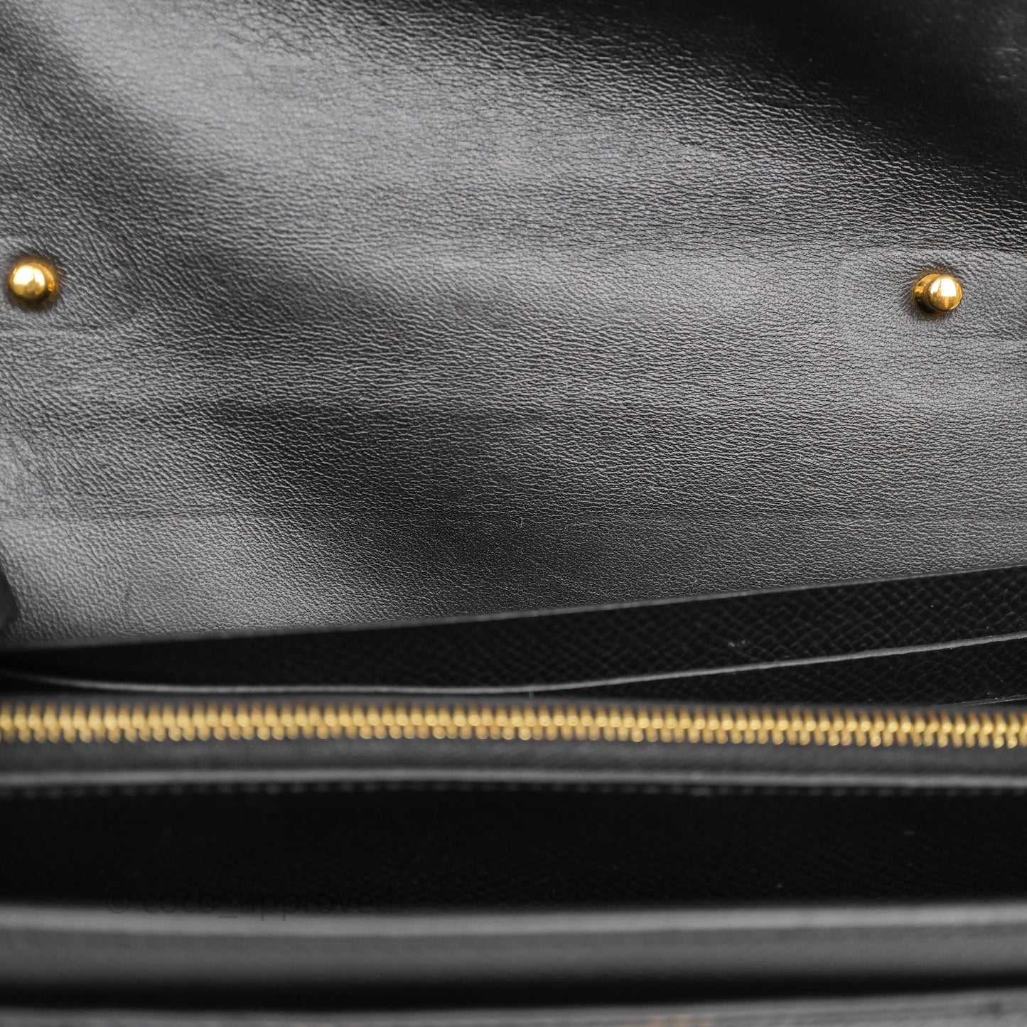 Hermès Constance Long To Go Wallet Black Noir 89 Epsom Rose Gold Hardware