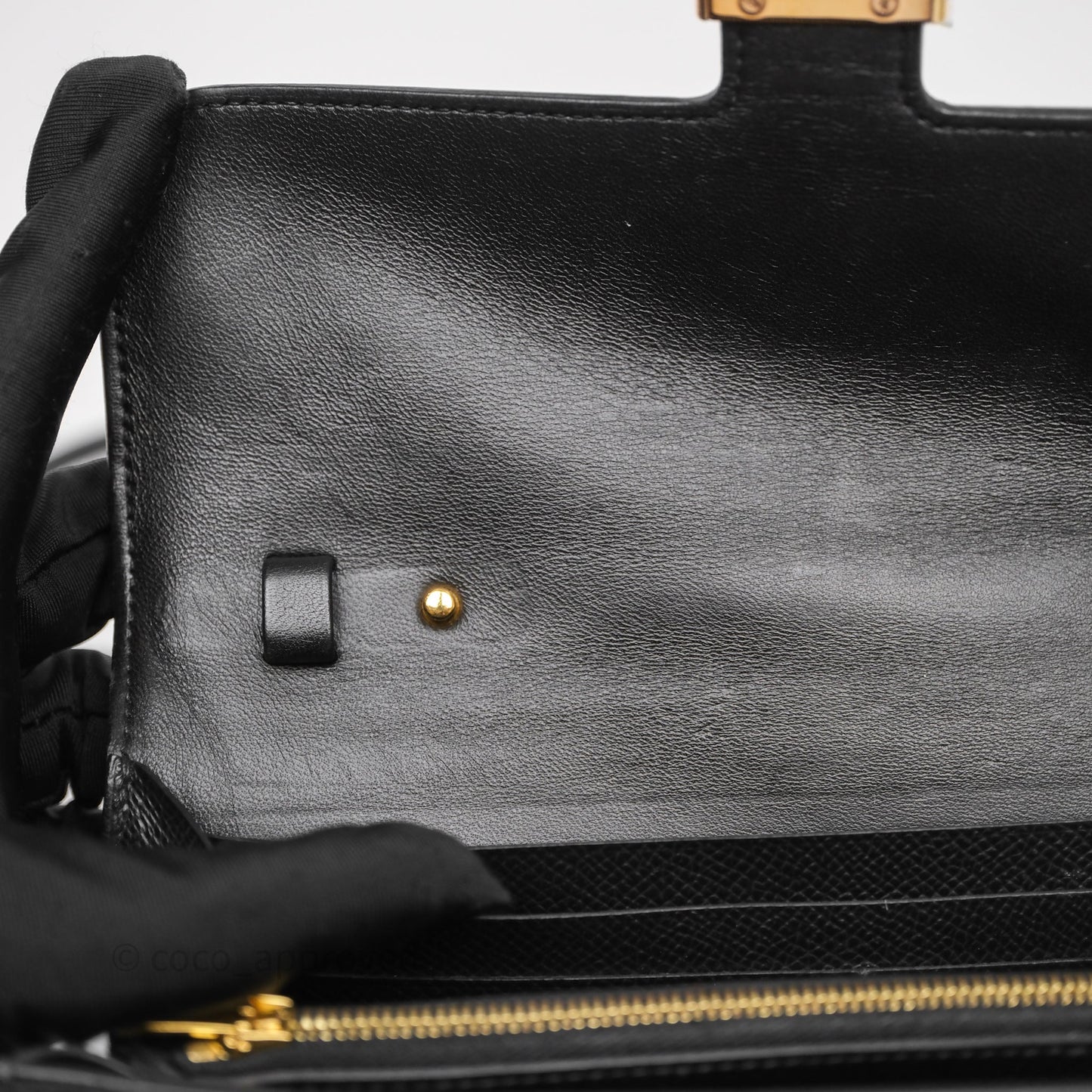 Hermès Constance Long To Go Wallet Black Noir 89 Epsom Rose Gold Hardware