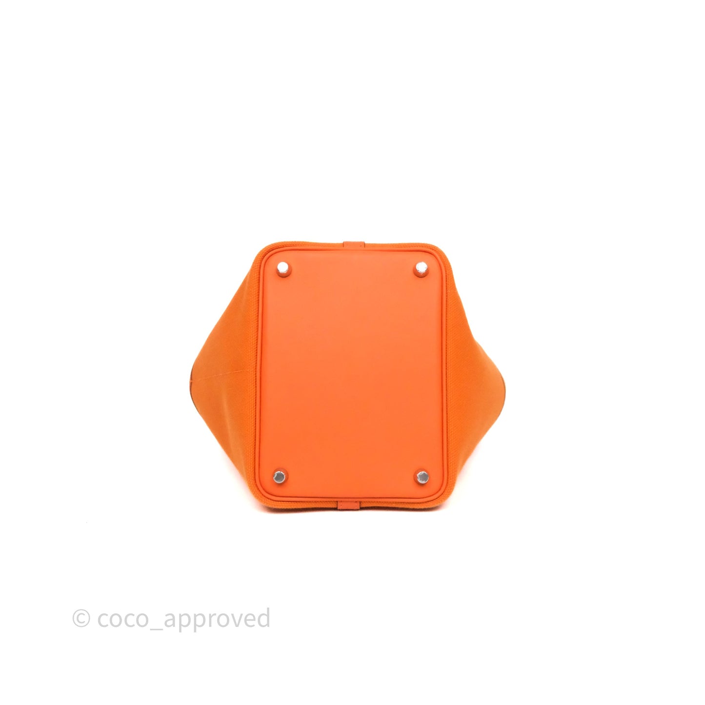 Hermès Picotin Lock 18 Cargo Pockets Orange Minium 0X Palladium Hardware