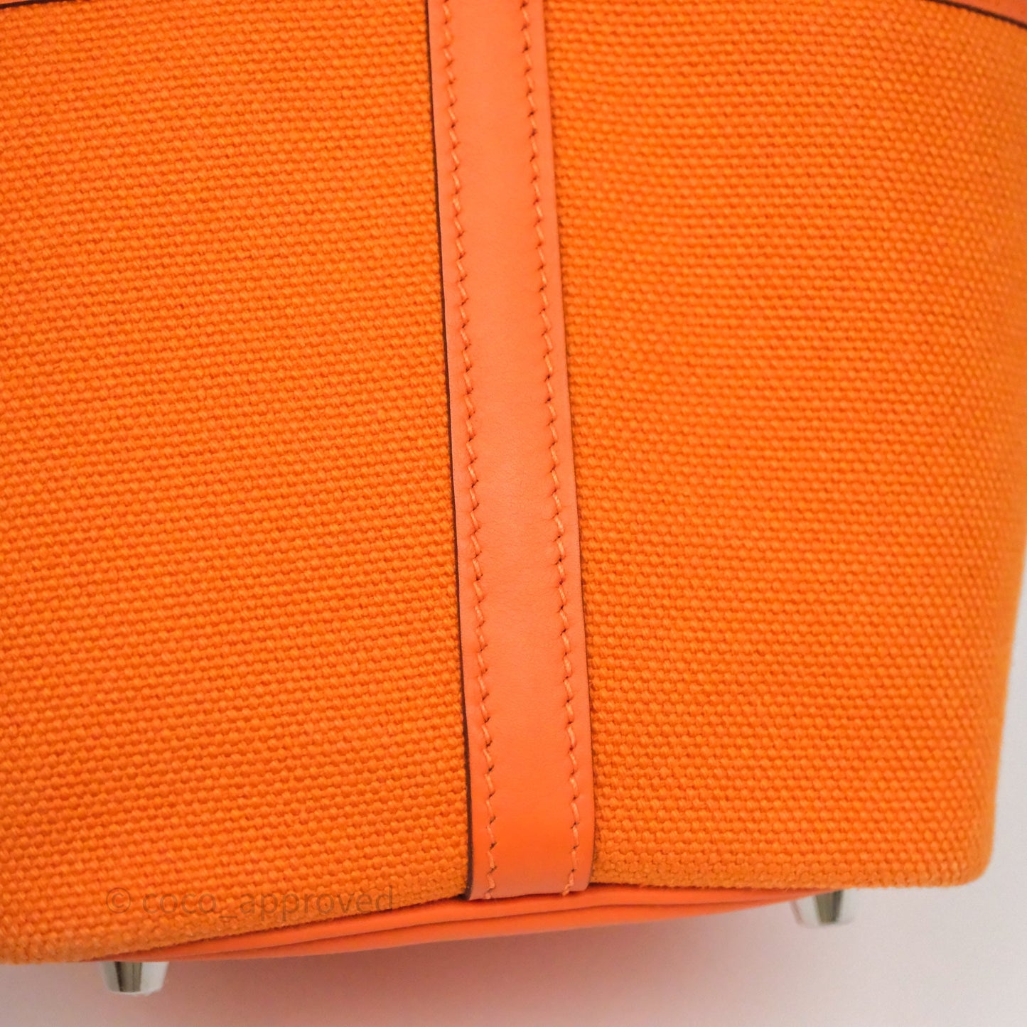 Hermès Picotin Lock 18 Cargo Pockets Orange Minium 0X Palladium Hardware