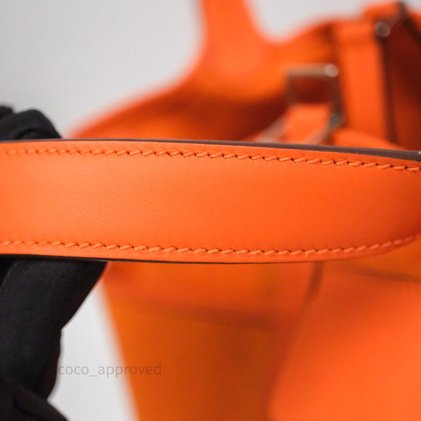 Hermès Picotin Lock 18 Cargo Pockets Orange Minium 0X Palladium Hardware
