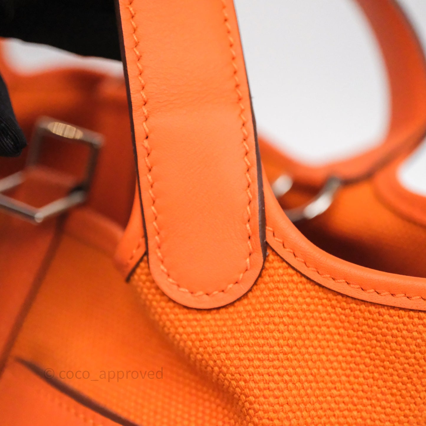 Hermès Picotin Lock 18 Cargo Pockets Orange Minium 0X Palladium Hardware