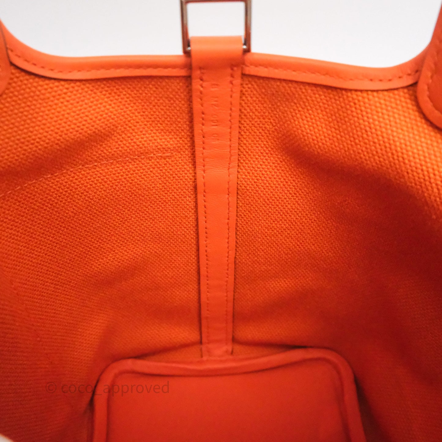 Hermès Picotin Lock 18 Cargo Pockets Orange Minium 0X Palladium Hardware