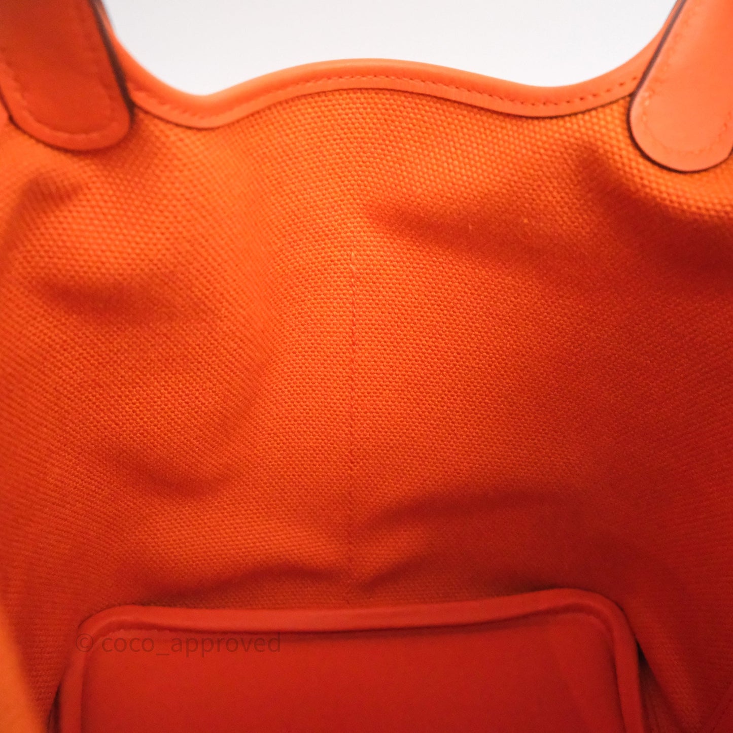 Hermès Picotin Lock 18 Cargo Pockets Orange Minium 0X Palladium Hardware