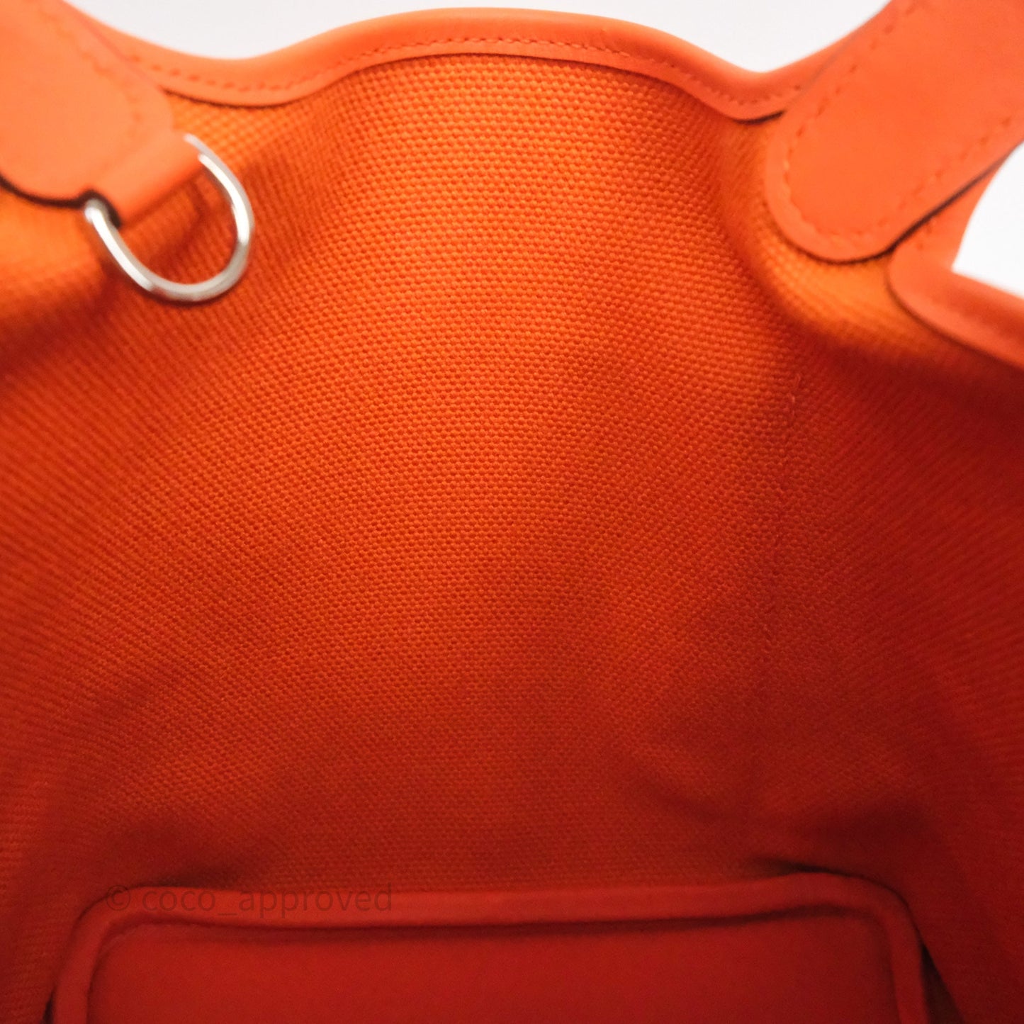 Hermès Picotin Lock 18 Cargo Pockets Orange Minium 0X Palladium Hardware