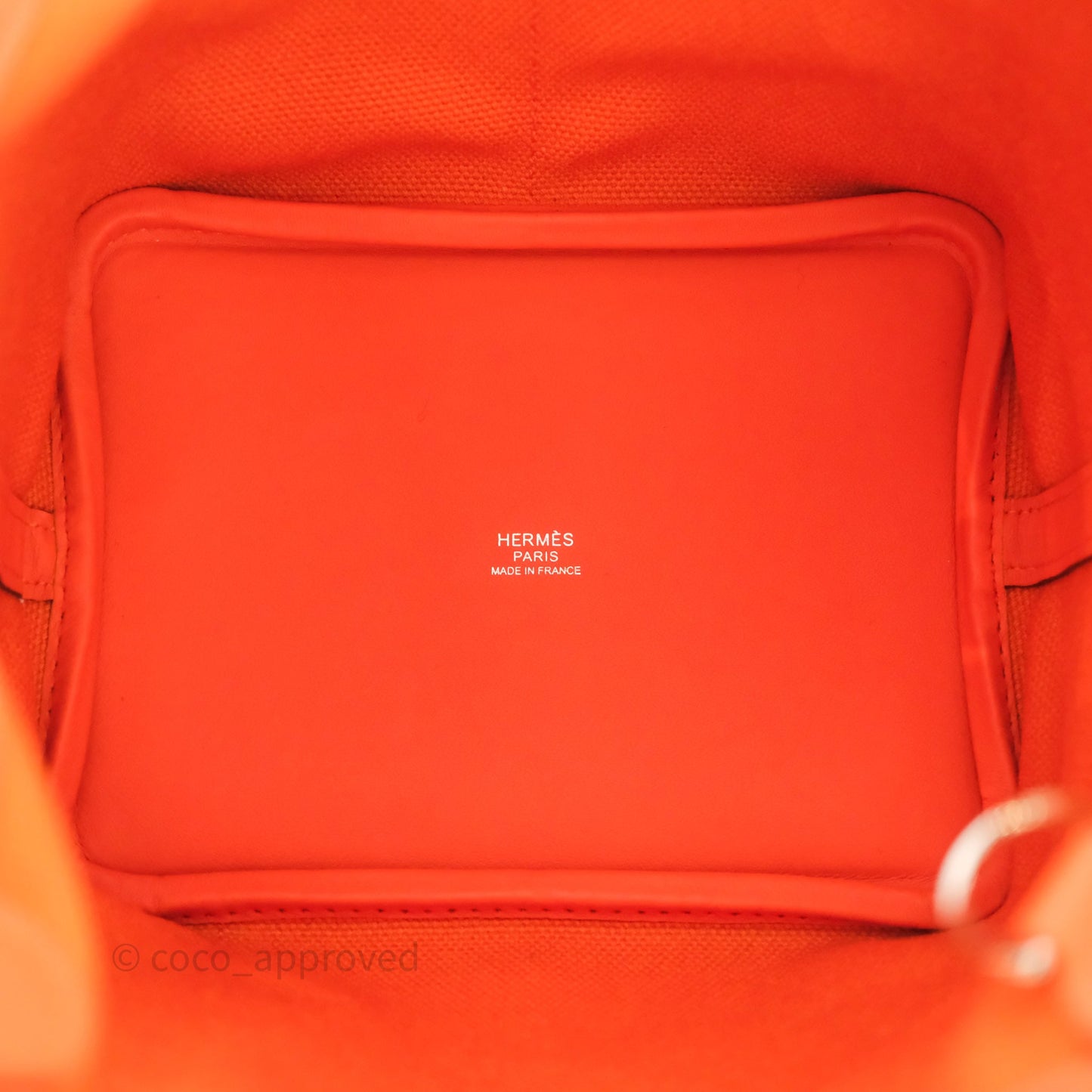 Hermès Picotin Lock 18 Cargo Pockets Orange Minium 0X Palladium Hardware