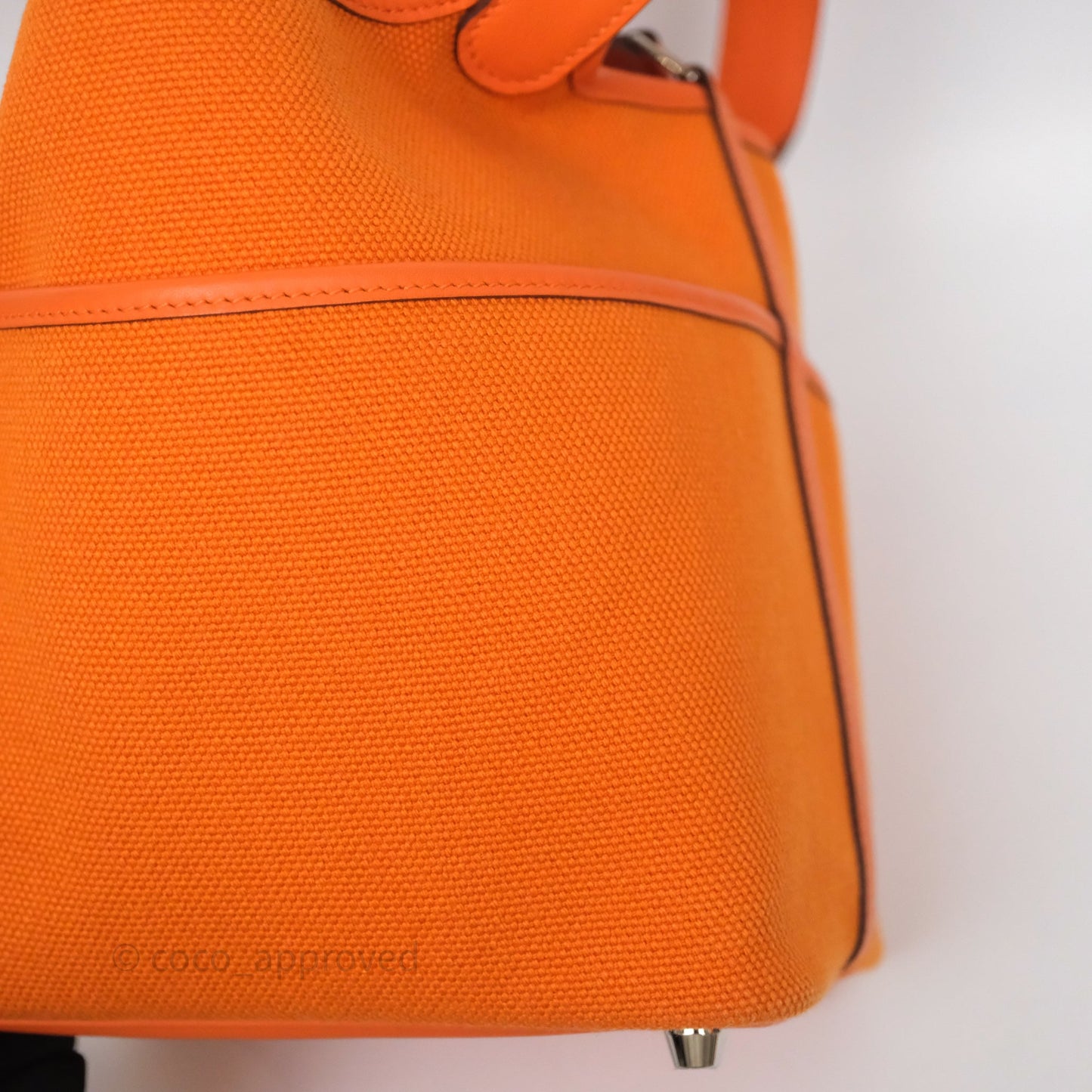 Hermès Picotin Lock 18 Cargo Pockets Orange Minium 0X Palladium Hardware