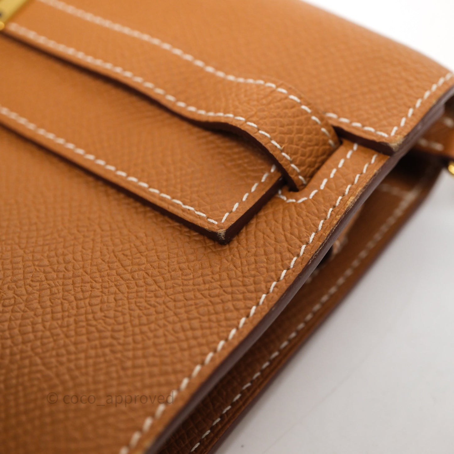 Hermès Kelly To Go Wallet Gold 37 Epsom Gold Hardware