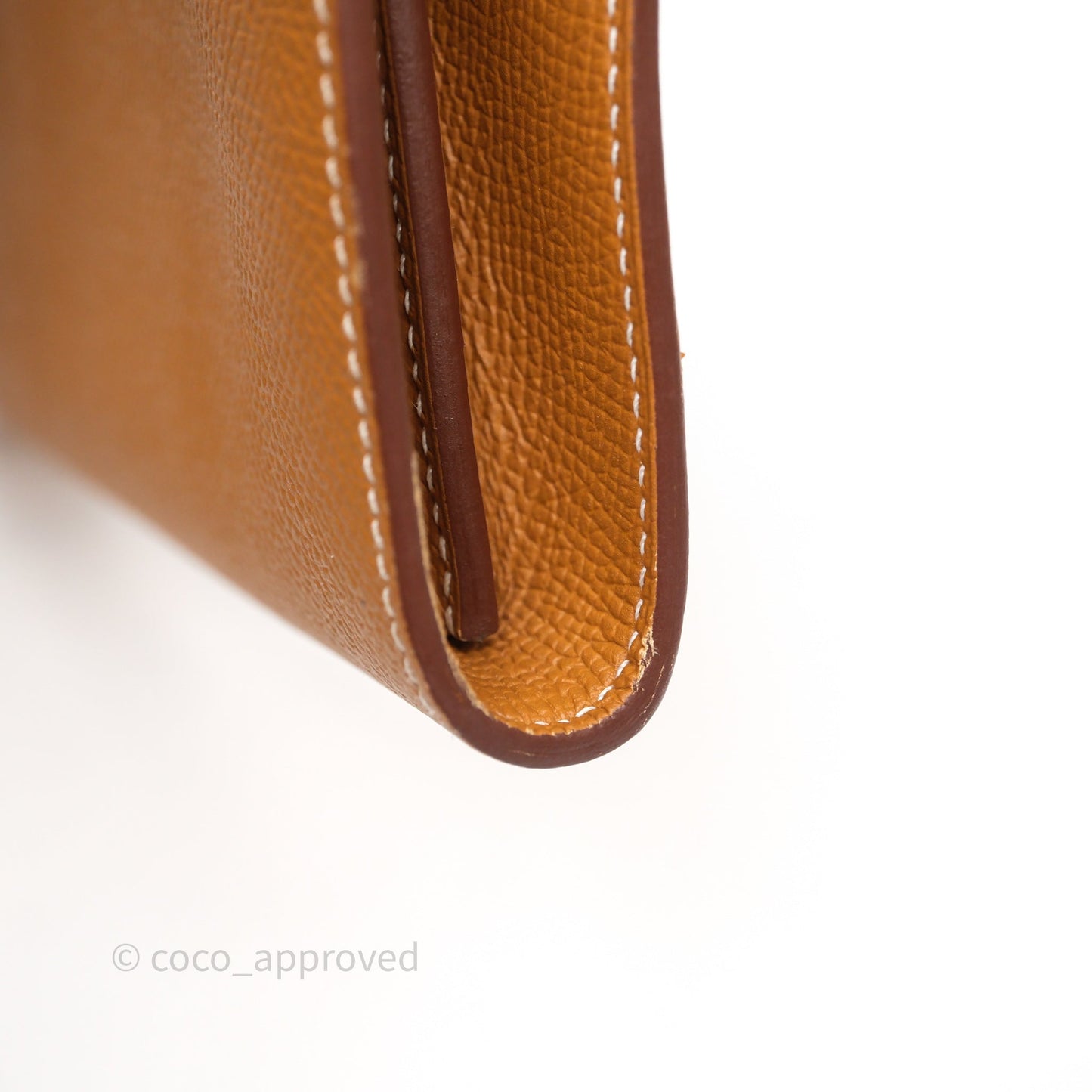 Hermès Kelly To Go Wallet Gold 37 Epsom Gold Hardware