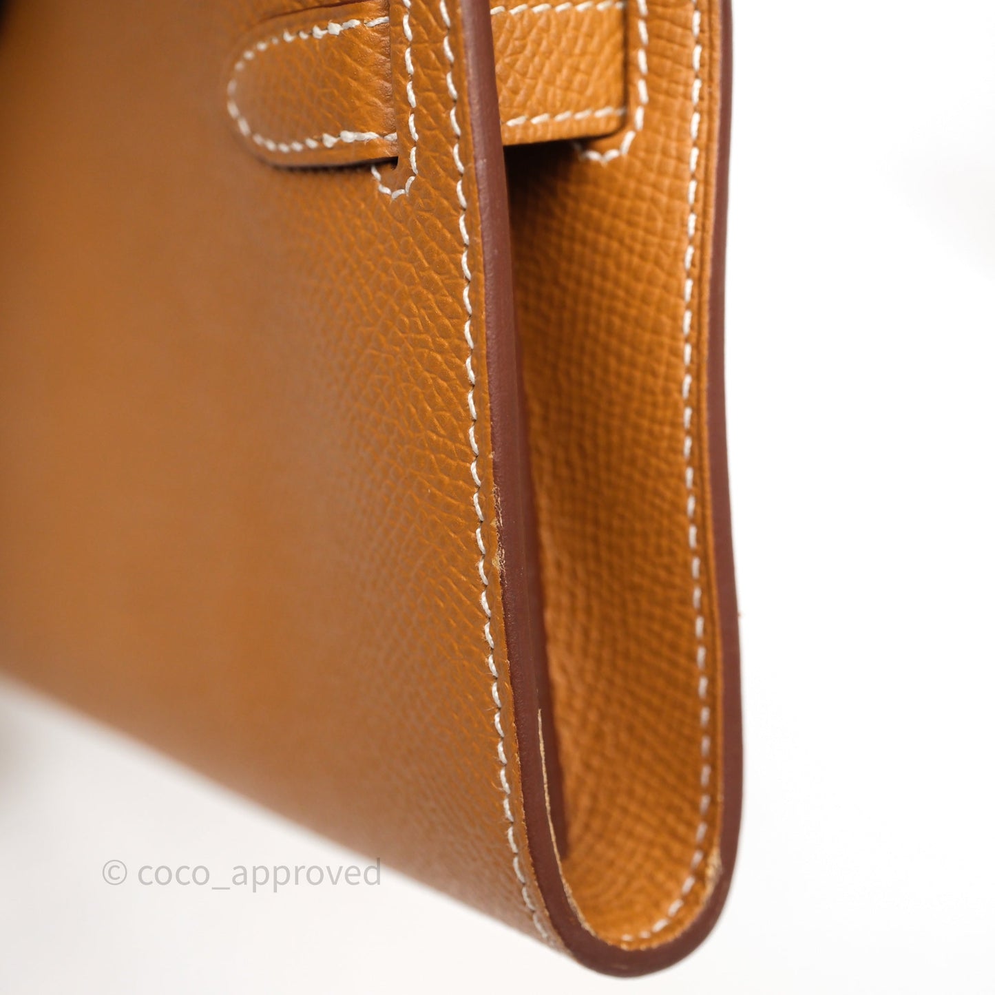 Hermès Kelly To Go Wallet Gold 37 Epsom Gold Hardware