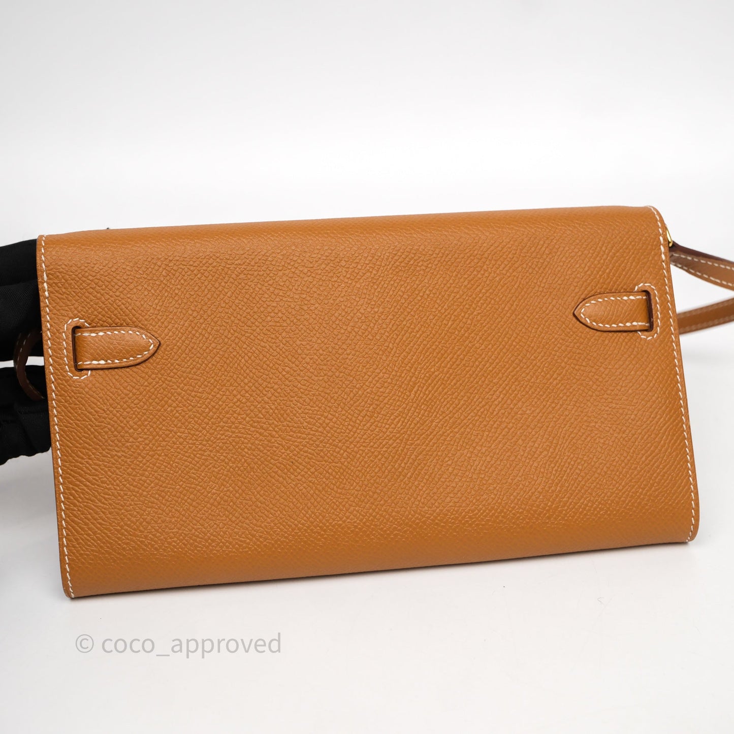 Hermès Kelly To Go Wallet Gold 37 Epsom Gold Hardware