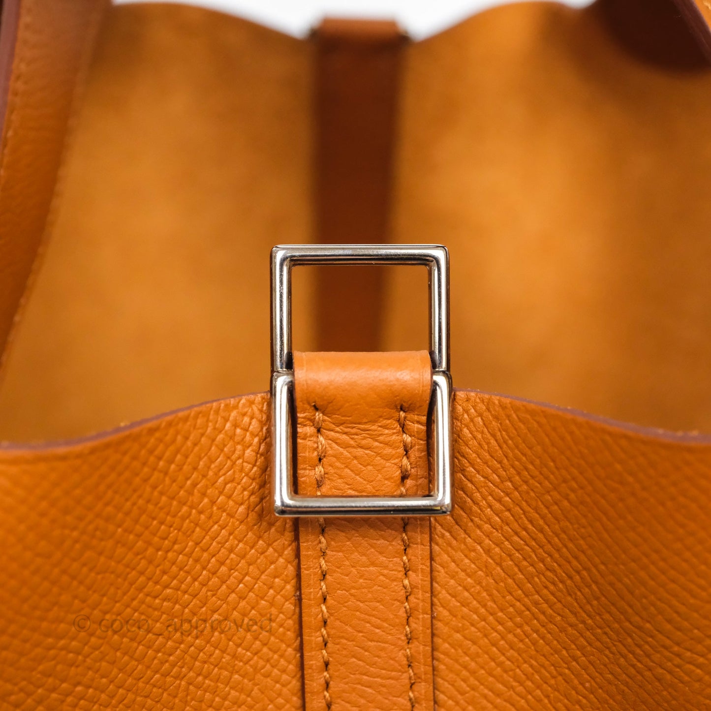 Hermès Picotin 18 Tressage Gold Epsom Palladium Hardware