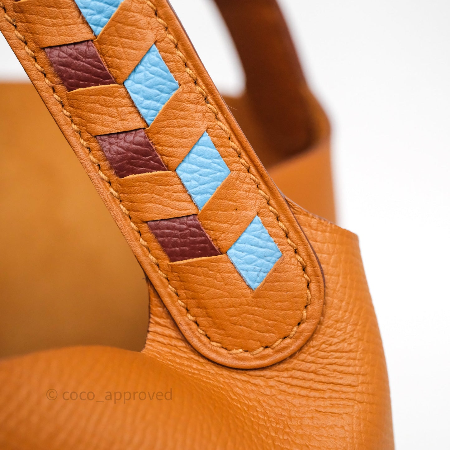 Hermès Picotin 18 Tressage Gold Epsom Palladium Hardware