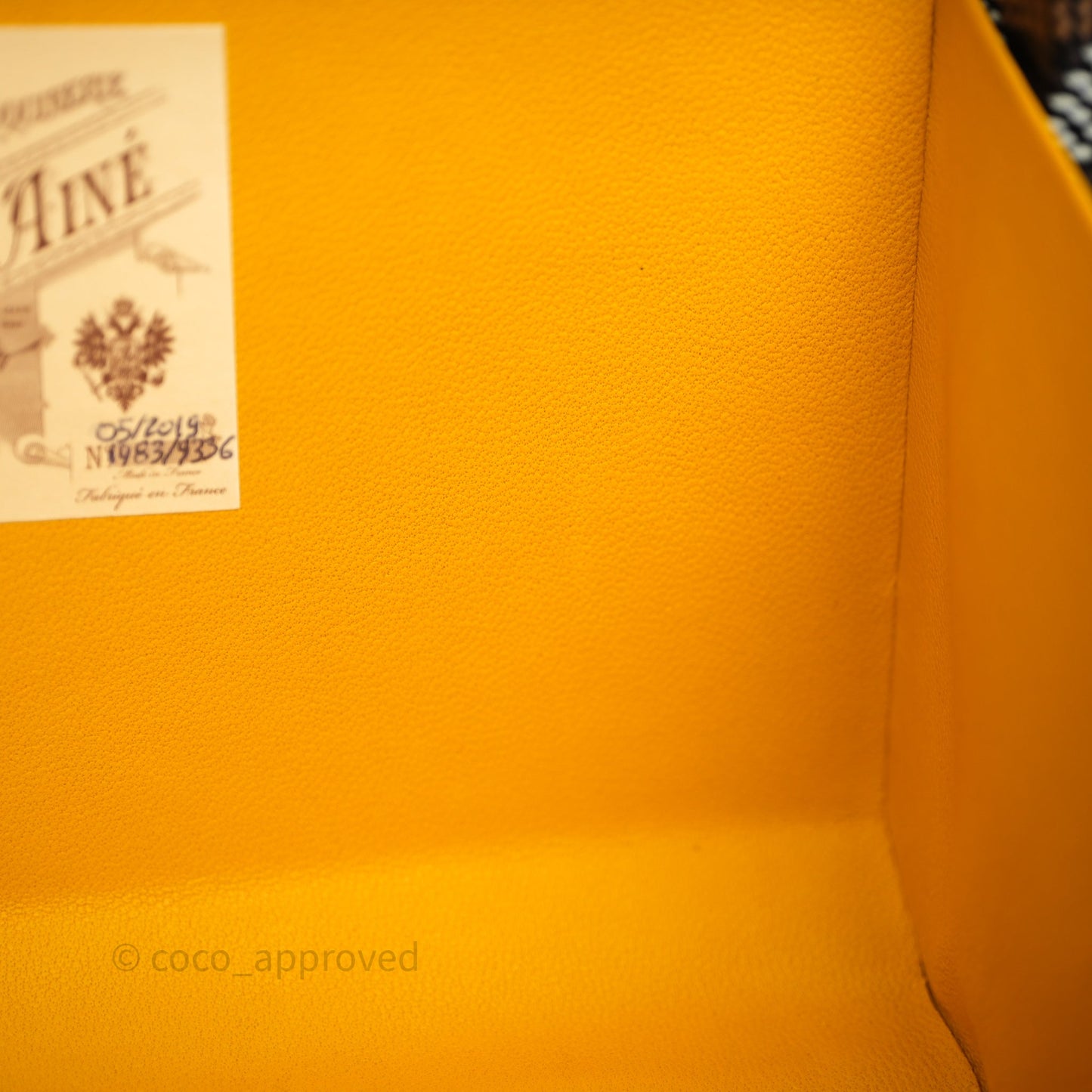 Goyard Minaudiere Trunk Bag Black & Tan