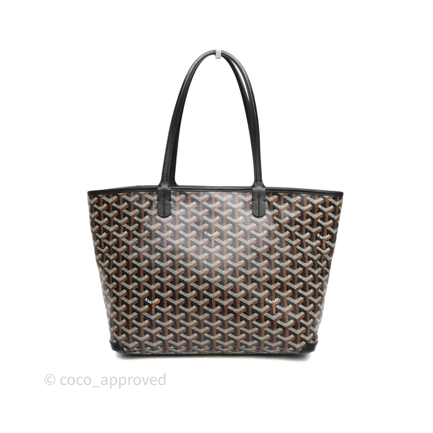 Goyard Artois Goyardine Canvas PM⁣⁣⁣⁣⁣⁣⁣⁣⁣⁣⁣⁣⁣⁣⁣⁣⁣⁣⁣⁣ Black