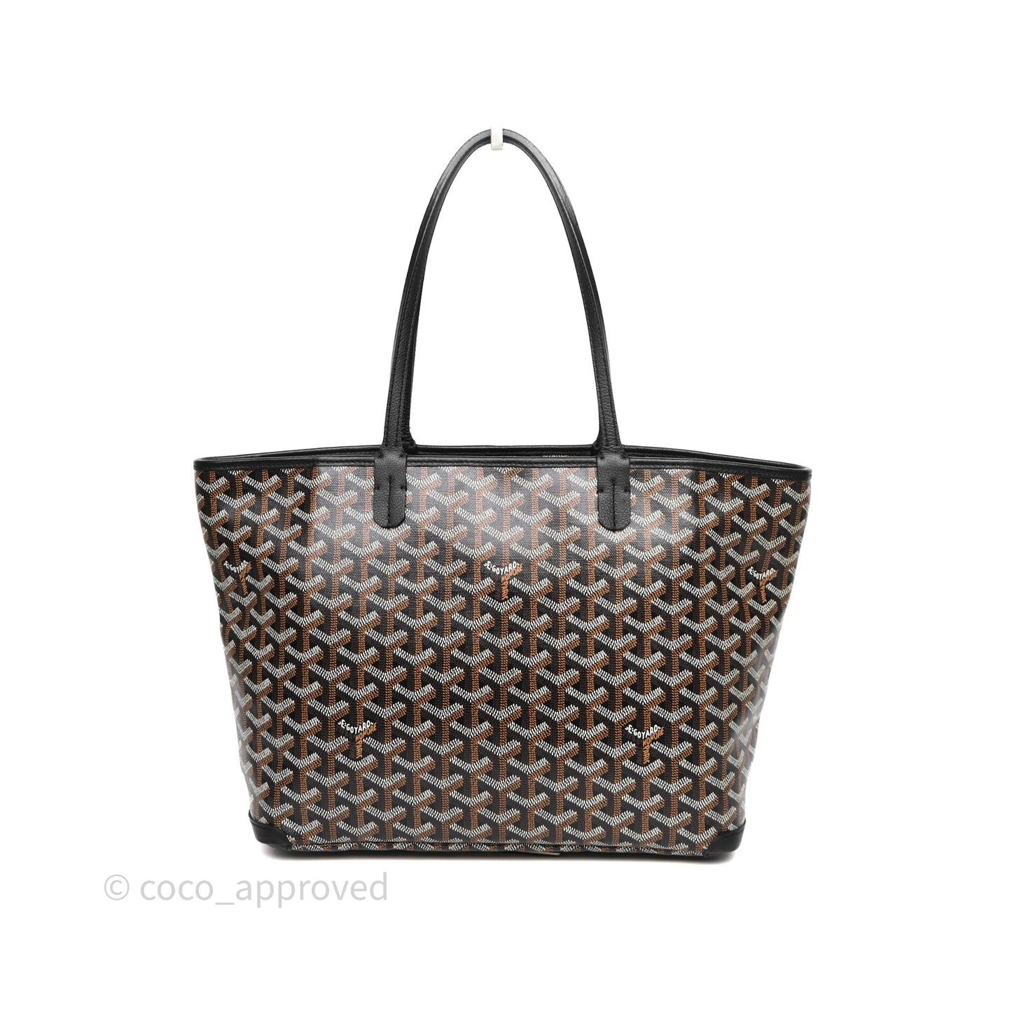 Goyard Artois Goyardine Canvas PM⁣⁣⁣⁣⁣⁣⁣⁣⁣⁣⁣⁣⁣⁣⁣⁣⁣⁣⁣⁣ Black