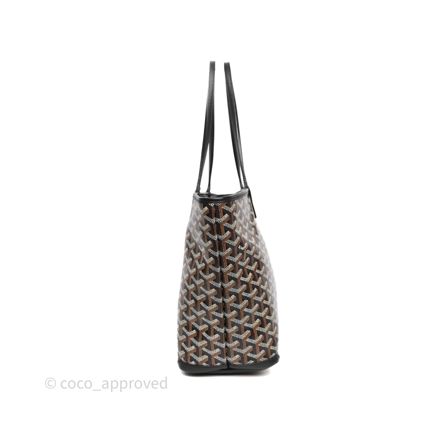 Goyard Artois Goyardine Canvas PM⁣⁣⁣⁣⁣⁣⁣⁣⁣⁣⁣⁣⁣⁣⁣⁣⁣⁣⁣⁣ Black