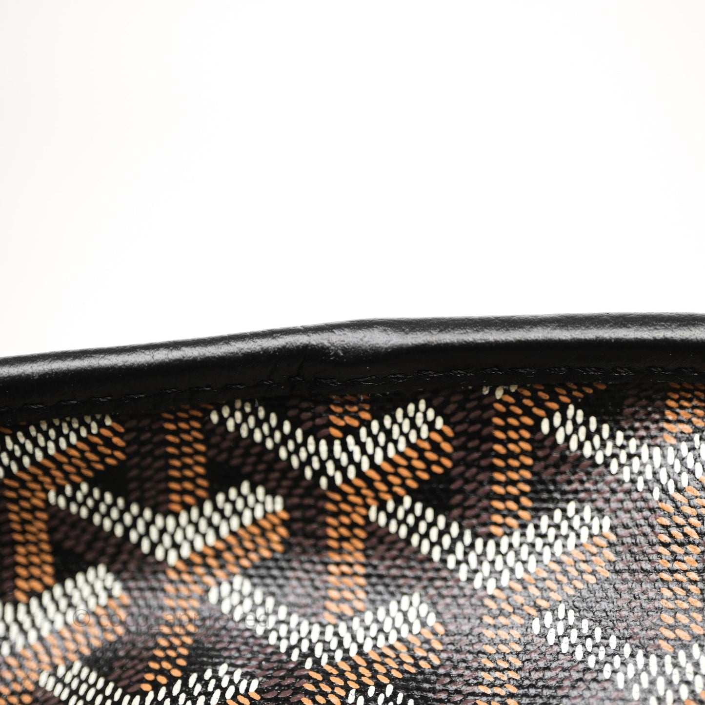 Goyard Artois Goyardine Canvas PM⁣⁣⁣⁣⁣⁣⁣⁣⁣⁣⁣⁣⁣⁣⁣⁣⁣⁣⁣⁣ Black