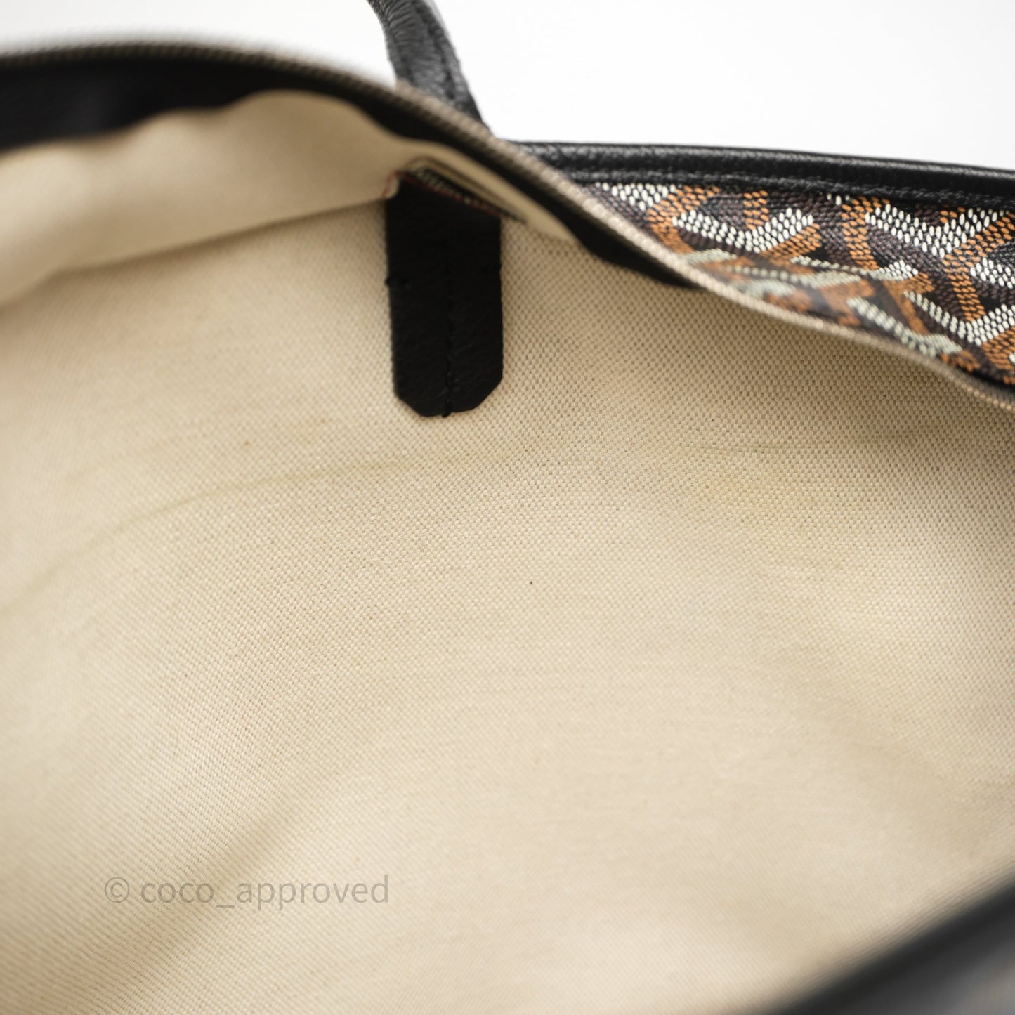 Goyard Artois Goyardine Canvas PM⁣⁣⁣⁣⁣⁣⁣⁣⁣⁣⁣⁣⁣⁣⁣⁣⁣⁣⁣⁣ Black