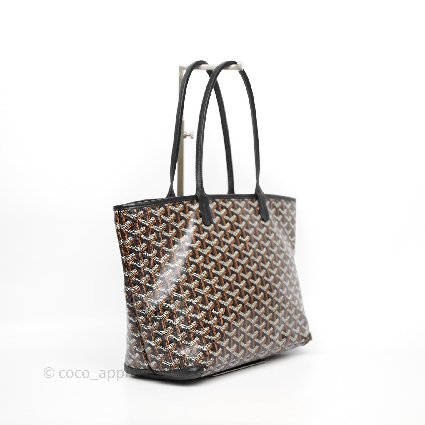 Goyard Artois Goyardine Canvas PM⁣⁣⁣⁣⁣⁣⁣⁣⁣⁣⁣⁣⁣⁣⁣⁣⁣⁣⁣⁣ Black