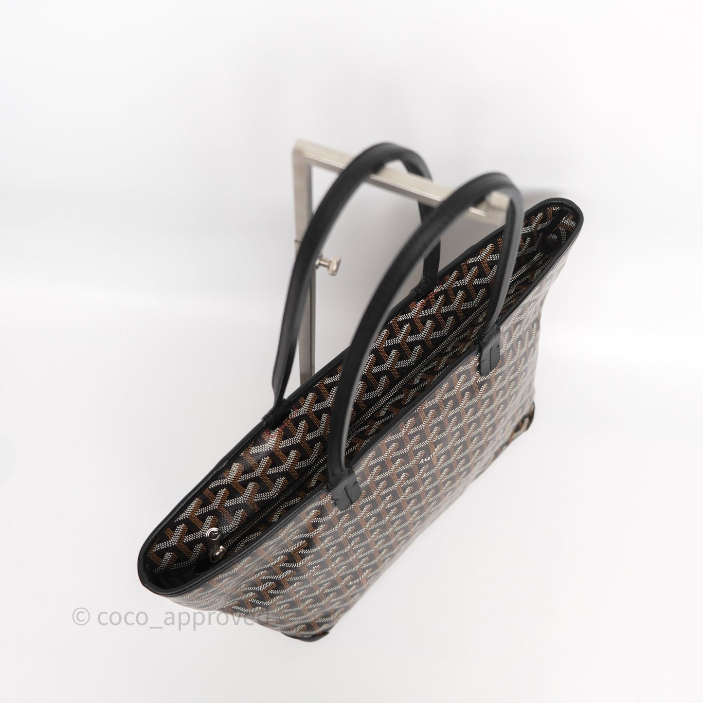 Goyard Artois Goyardine Canvas PM⁣⁣⁣⁣⁣⁣⁣⁣⁣⁣⁣⁣⁣⁣⁣⁣⁣⁣⁣⁣ Black