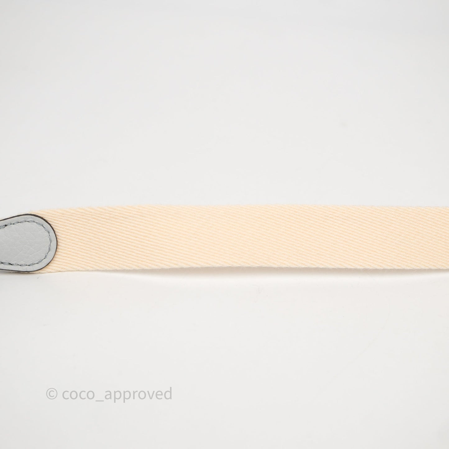 Hermès Mini Evelyne 16 Bleu Pale/Nata 08 Clemence Palladium Hardware