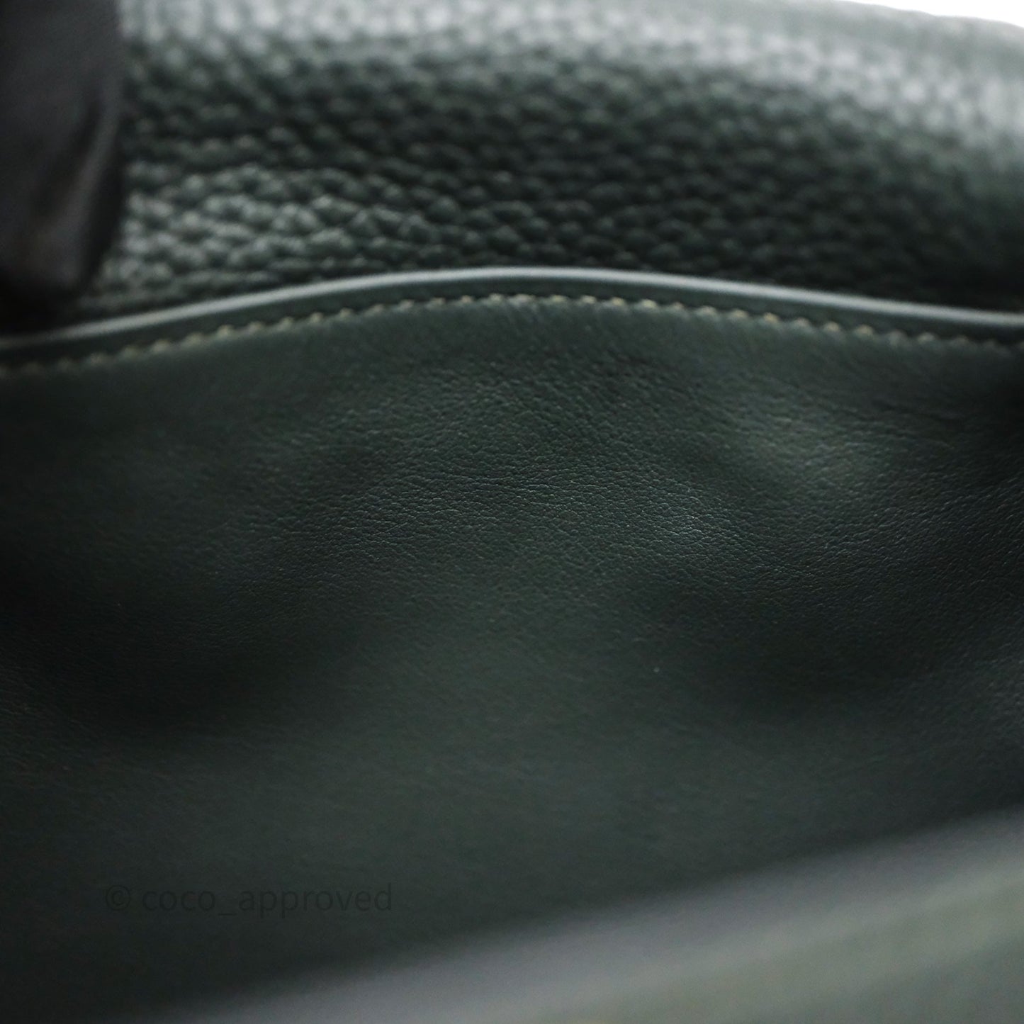 Hermès Mini Lindy II 20 Vert Fonce 67 Clemence Gold Hardware