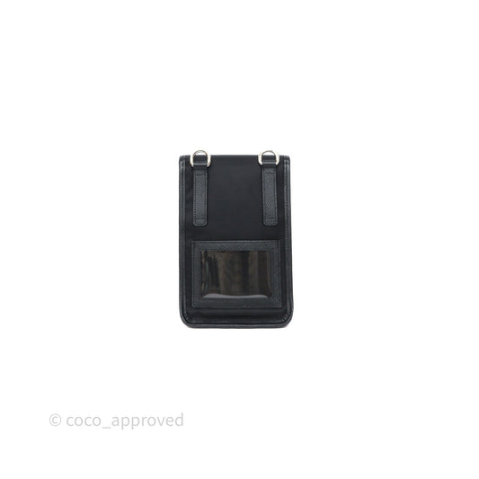 Prada Saffiano Leather Smartphone Case Black