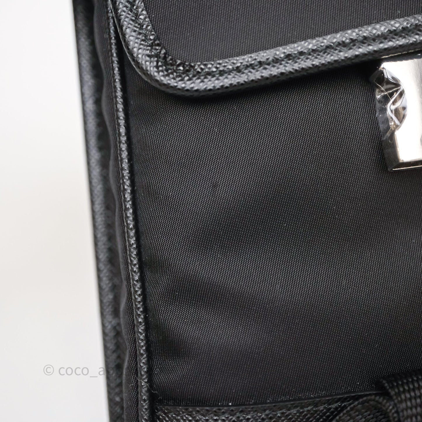 Prada Saffiano Leather Smartphone Case Black