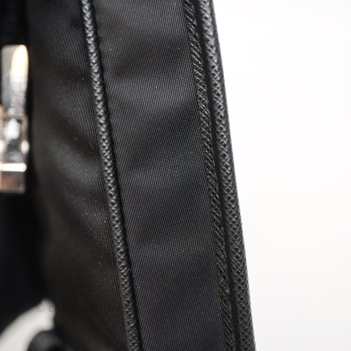 Prada Saffiano Leather Smartphone Case Black