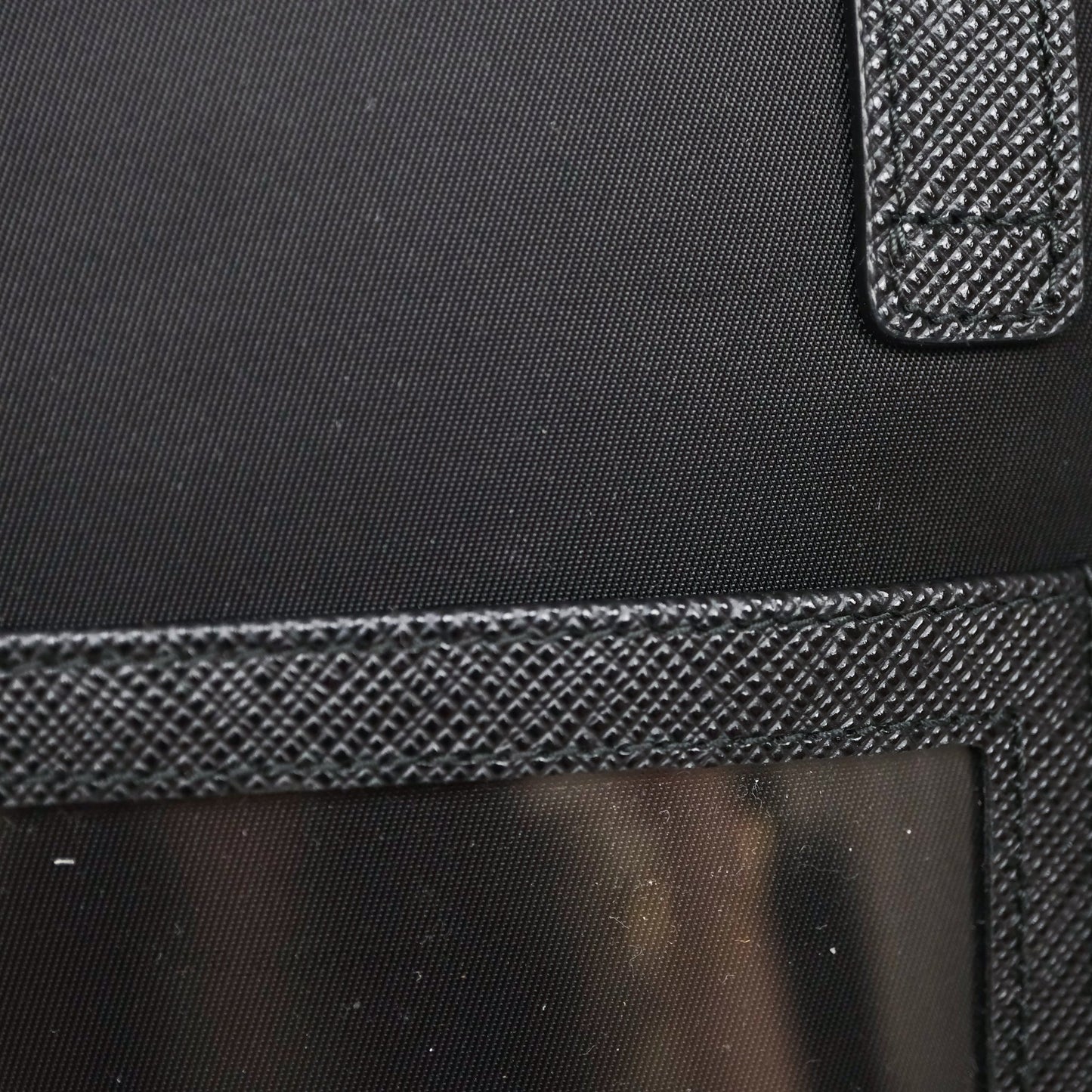 Prada Saffiano Leather Smartphone Case Black