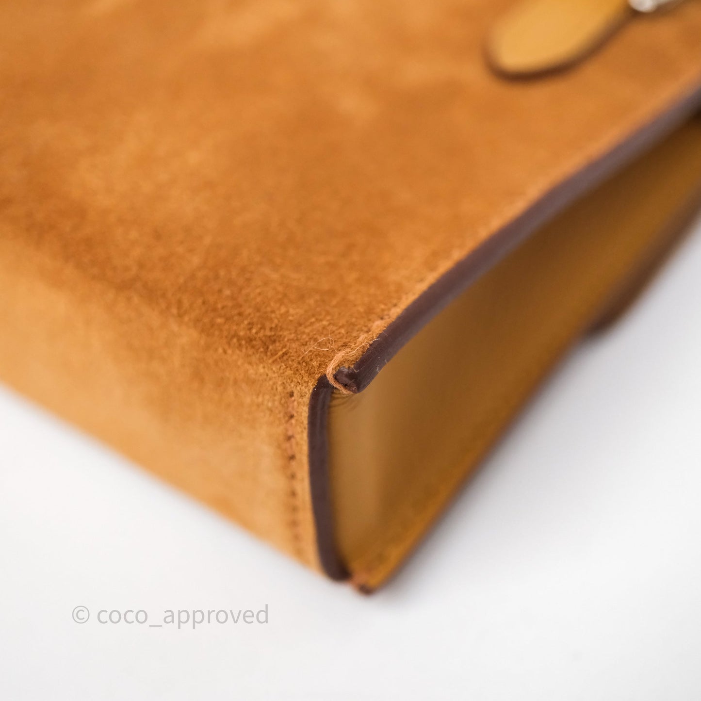 Hermès Snap Wallet Chamois/ Sesame Grizzly/ Swift Palladium Hardware