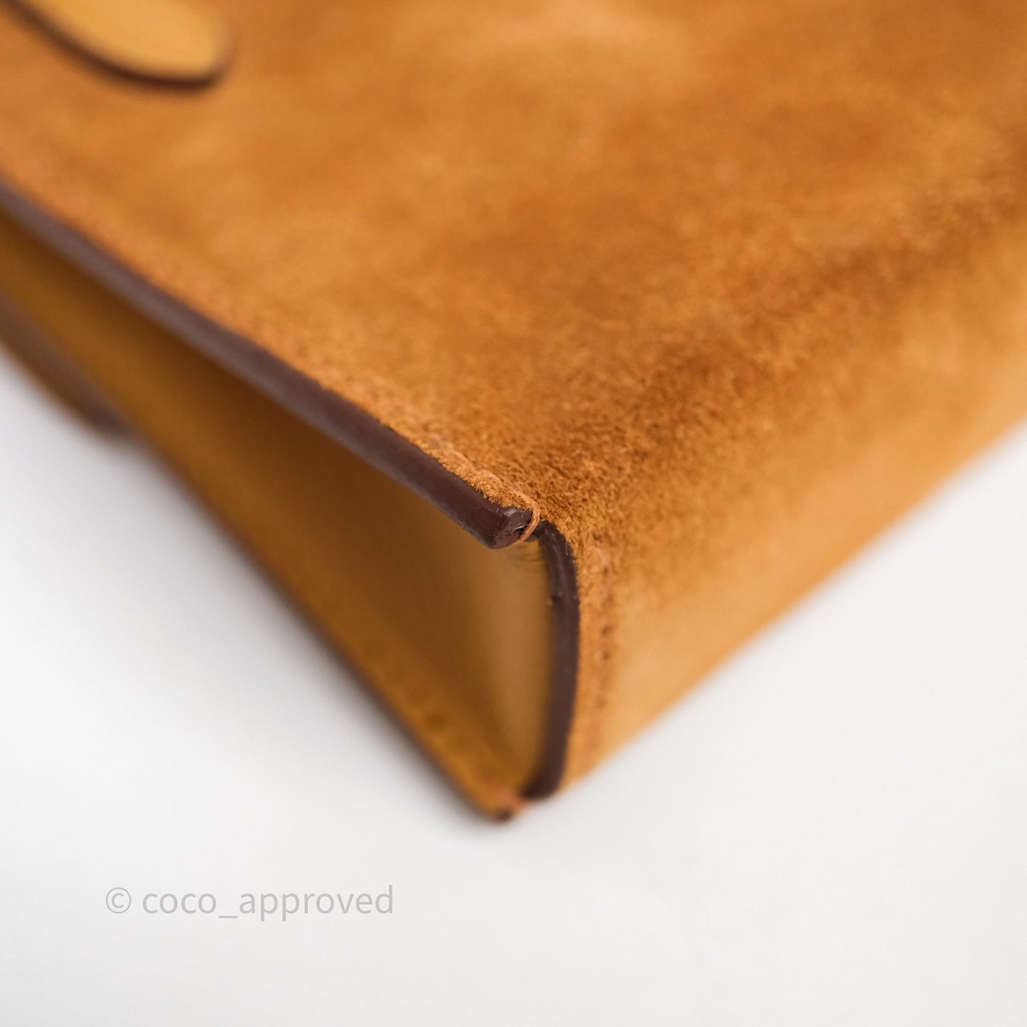 Hermès Snap Wallet Chamois/ Sesame Grizzly/ Swift Palladium Hardware