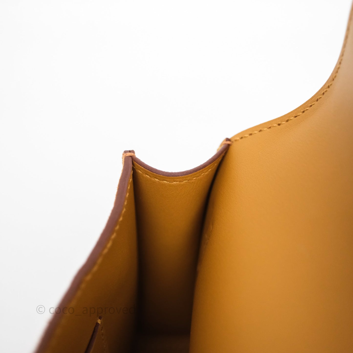 Hermès Snap Wallet Chamois/ Sesame Grizzly/ Swift Palladium Hardware